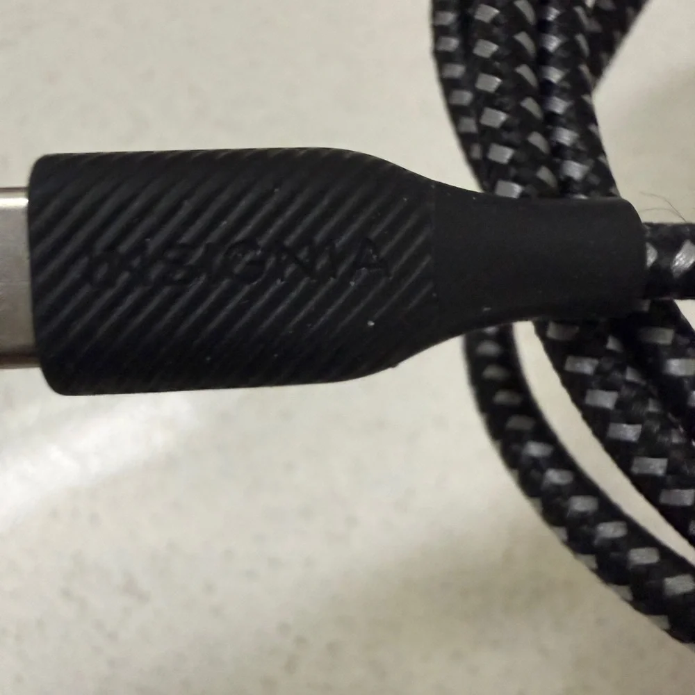 Insignia 4.5ft USB-C Charging Cable – Braided – Fast Charge - Picture 2 of 2